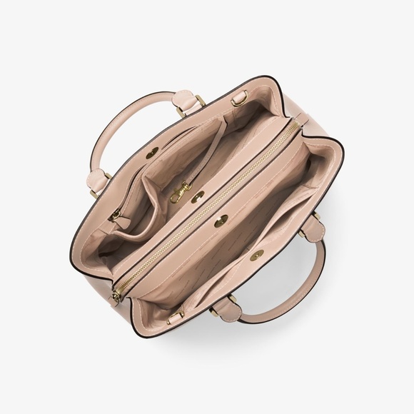 NWT Michael Kors Large Savannah Satchel - Picture 2 of 4